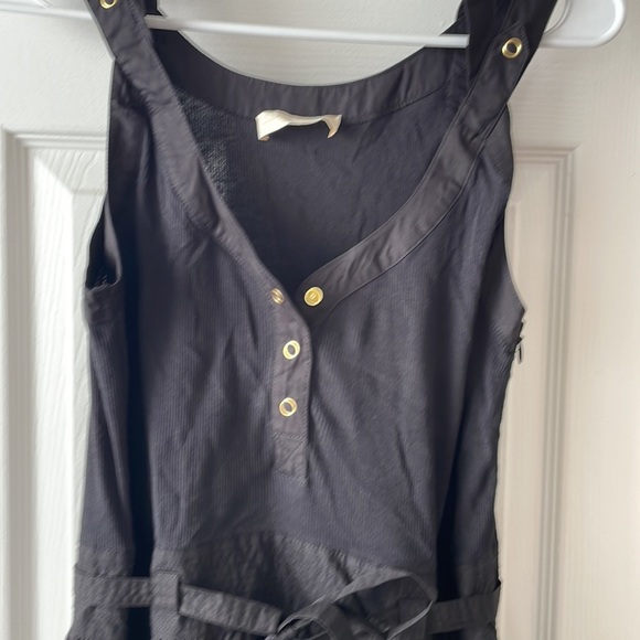 Ulla Johnson Black Lilith Sleeveless Belted Cotton Midi Dress Size 6 - Picture 11 of 14